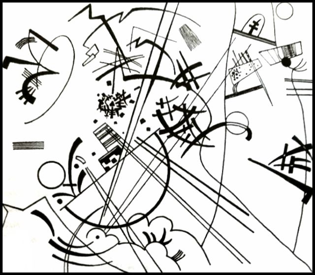 schematic of the painting